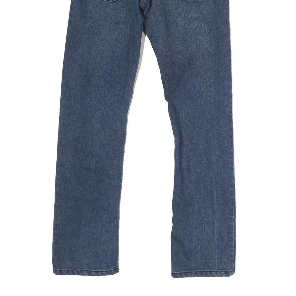 LEVI'S 511 Mens Jeans Blue Slim Skinny Denim Medium W27 L27 Zip Closure