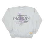 FLY 54 Mens Sweatshirt Grey Crew Neck M