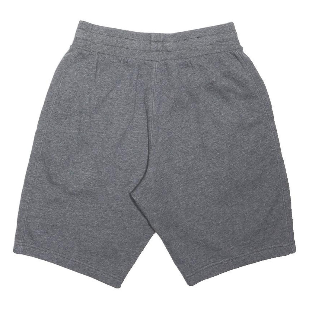UNDER ARMOUR Mens Shorts Grey S W26 Cotton Blend Casual Gym Drawstring