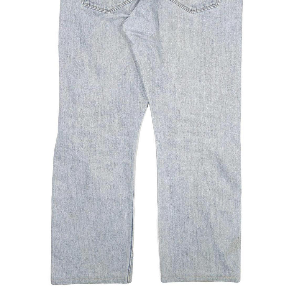 LEVI'S 501 Mens Jeans Blue Regular Straight Denim Light W38 L30 Button Fly