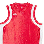 ERIMA Basketball Mens Jersey Red Sleeveless V-Neck XL