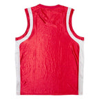 ERIMA Basketball Mens Jersey Red Sleeveless V-Neck XL