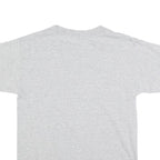 HARD ROCK CAFE Boys Grey Hard Rock Logo Graphic T-Shirt L Short Sleeve Crew Neck