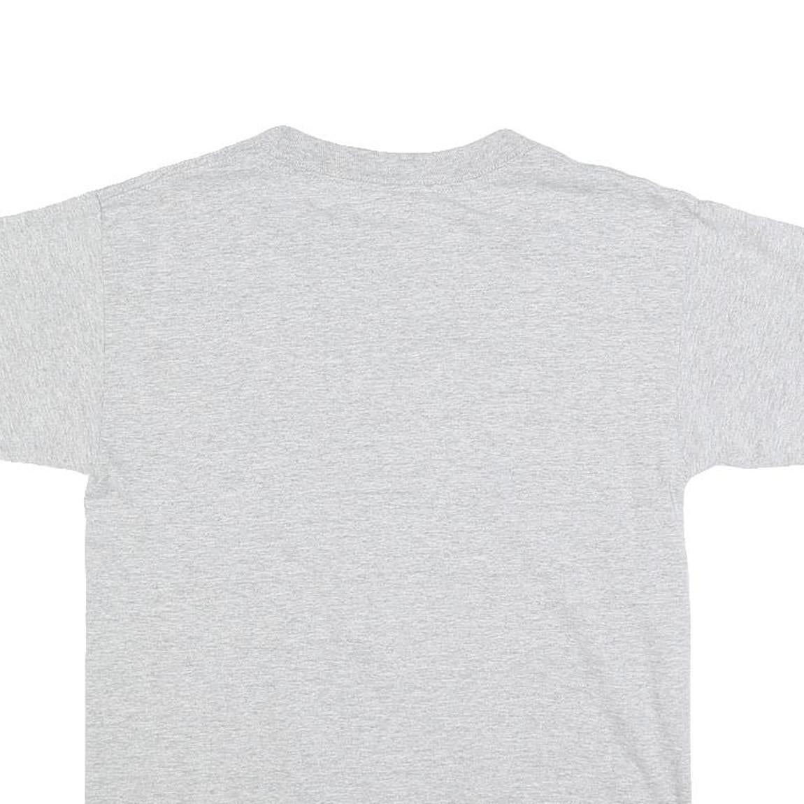 HARD ROCK CAFE Boys Grey Hard Rock Logo Graphic T-Shirt L Short Sleeve Crew Neck