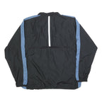 NIKE Mens Black & Blue Zip Jacket XL Polyester Blend Sports Casual Outerwear