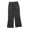 SHANG XING Womens Jeans Blue Relaxed Wide-Leg Denim W26 L30 Casual Comfort