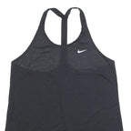 NIKE Womens Black Sports Top Racer Back Vest M Gym Fitness Activewear