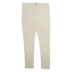 DICKIES Workwear Womens Trousers Beige Regular Tapered W32 L30