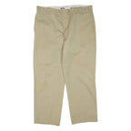 DICKIES Mens Trousers Beige Regular Tapered W38 L29