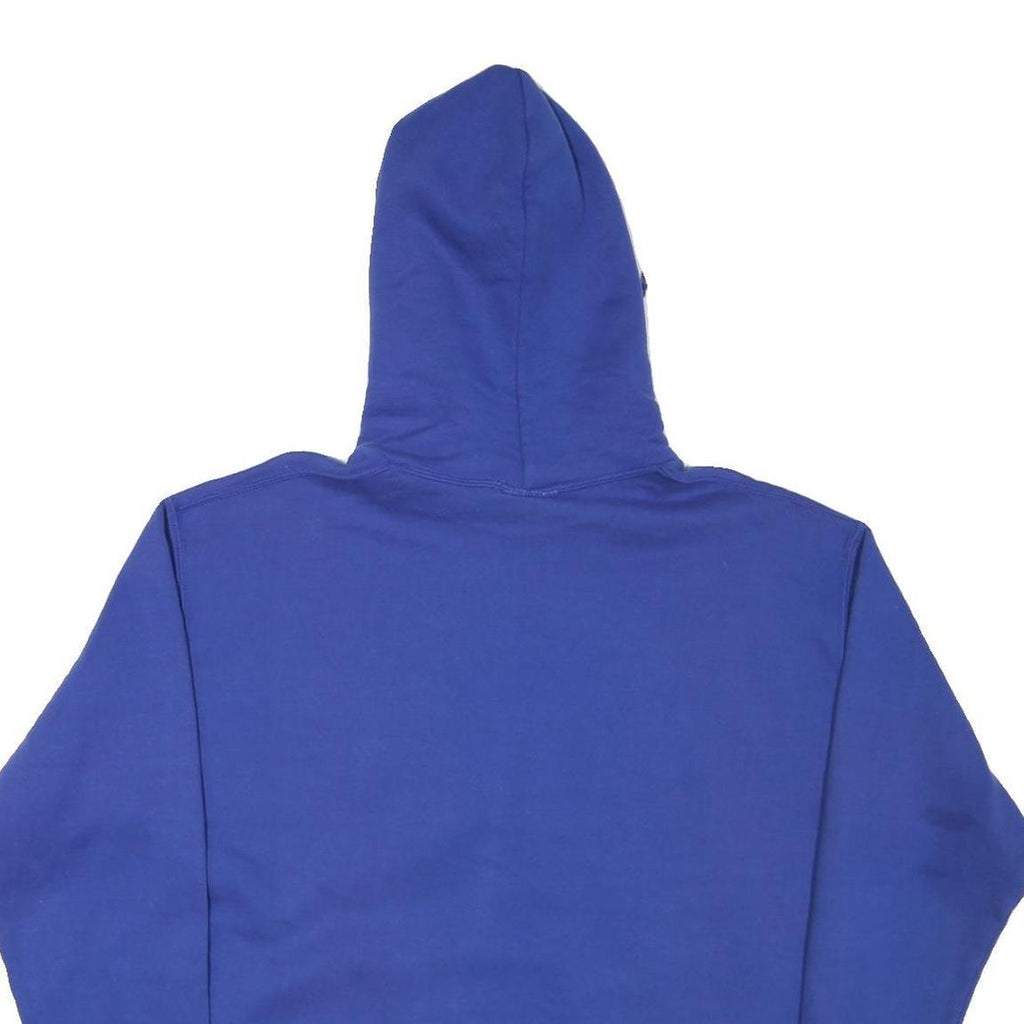 CSA Mens Blue I Support Albert Graphic Pullover Hoodie M Cotton Blend