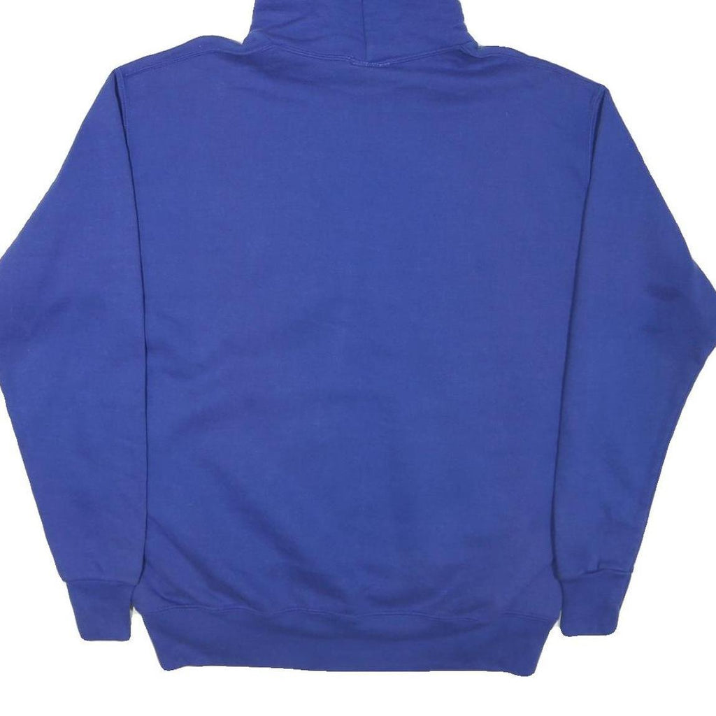 CSA Mens Blue I Support Albert Graphic Pullover Hoodie M Cotton Blend