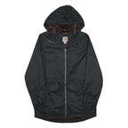 CARHARTT Womens Black Synthetic Zip Jacket XS Hooded Lightweight Outdoor