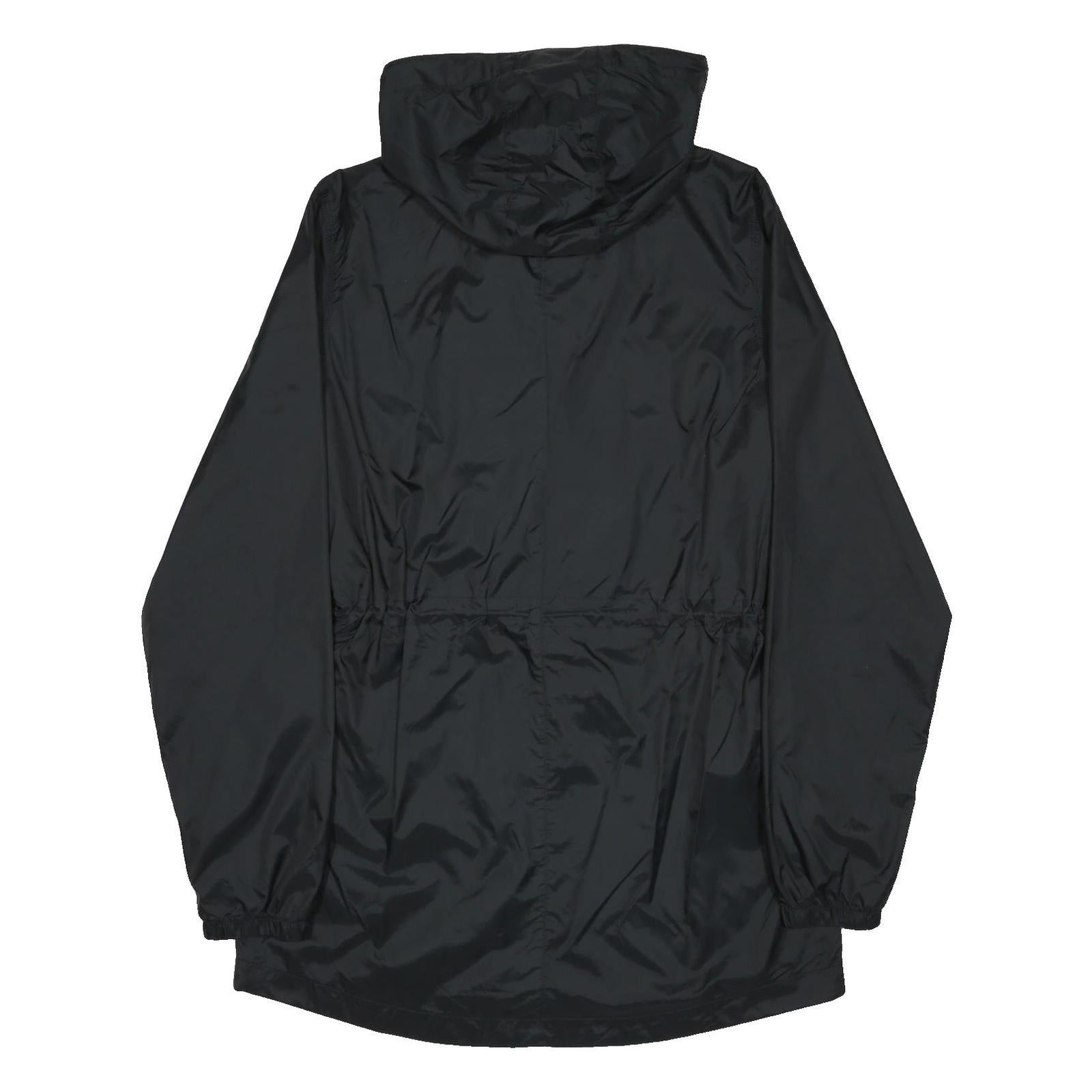 CARHARTT Womens Black Synthetic Zip Jacket XS Hooded Lightweight Outdoor
