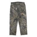 WRANGLER Real Tree Mens Regular Fit Cotton Jeans Camouflage W34 L30 Durable