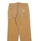 CARHARTT Boys Cotton Relaxed Straight Trousers W25 L26 Workwear Casual