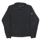 BERGHAUS Womens Black Fleece Jacket UK 12 Lightweight Outdoor Zip Up