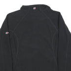 BERGHAUS Womens Black Fleece Jacket UK 12 Lightweight Outdoor Zip Up