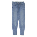 LEVI'S 720 High Rise Womens Jeans Blue Slim Skinny Stone Wash W25 L27