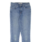 LEVI'S 720 High Rise Womens Jeans Blue Slim Skinny Stone Wash W25 L27
