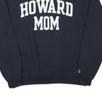 CHAMPION Mens Navy Blue Howard Mom Crew Neck L Sweatshirt Cotton Blend