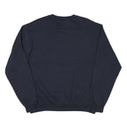 CHAMPION Mens Navy Blue Howard Mom Crew Neck L Sweatshirt Cotton Blend