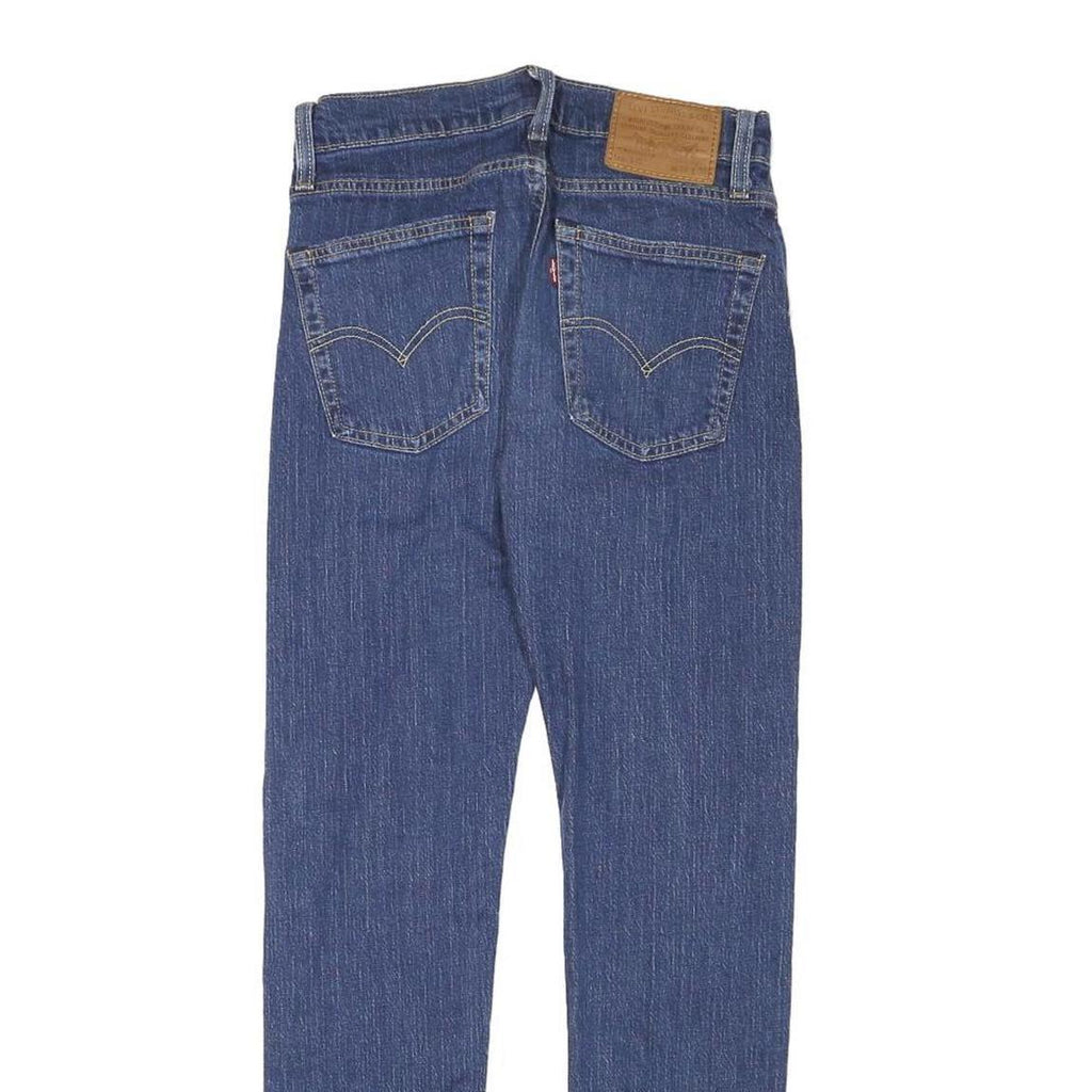 LEVI'S 511 Mens Jeans Blue Slim Skinny Denim Medium W26 L27 Stretch Cotton