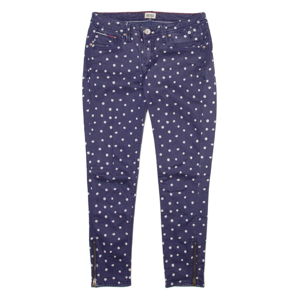 HILFIGER DENIM Womens Trousers Blue Slim Skinny W29 L27