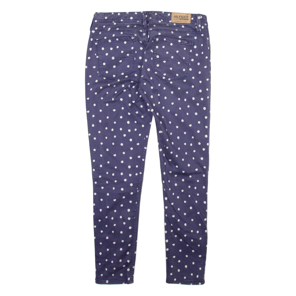 HILFIGER DENIM Womens Trousers Blue Slim Skinny W29 L27
