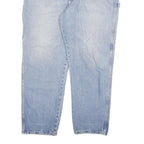 DICKIES Mens Blue Relaxed Straight Denim Light Jeans W40 L30 Workwear