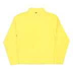 NFL Womens Yellow Chiefs Plain Full Zip Polyester Jumper M Official Sportswear