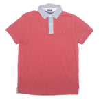 TOMMY HILFIGER Mens Polo Shirt Red M