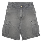 CARHARTT Mens Shorts Grey Cargo M W28 Durable Workwear Style