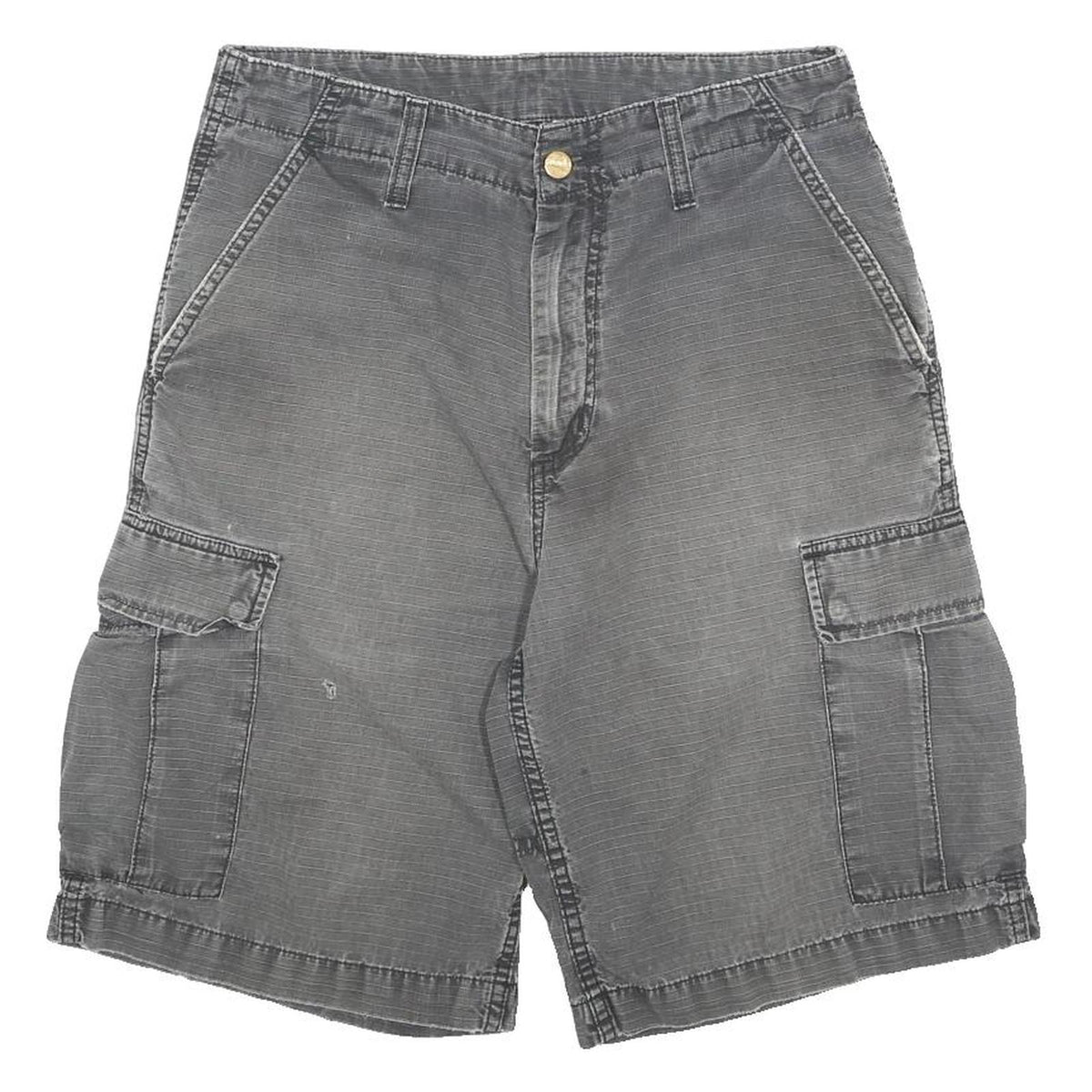 CARHARTT Mens Shorts Grey Cargo M W28 Durable Workwear Style