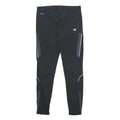 NEW BALANCE Mens Joggers Black & Grey Slim Tapered M W28 L27 Reflective Logo