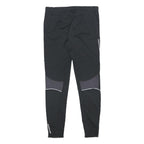 NEW BALANCE Mens Joggers Black & Grey Slim Tapered M W28 L27 Reflective Logo
