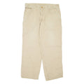 CARHARTT Mens Trousers Beige Regular Straight W38 L30