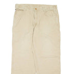 CARHARTT Mens Trousers Beige Regular Straight W38 L30
