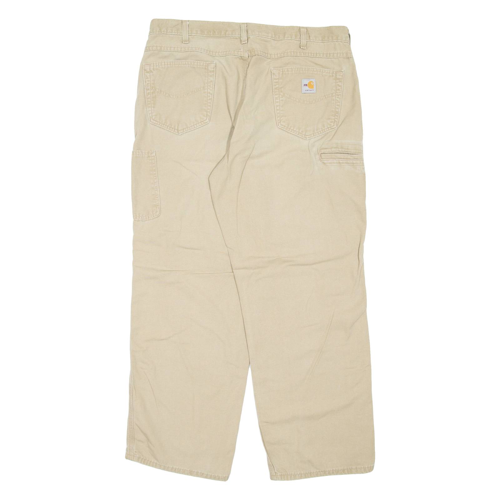 CARHARTT Mens Trousers Beige Regular Straight W38 L30