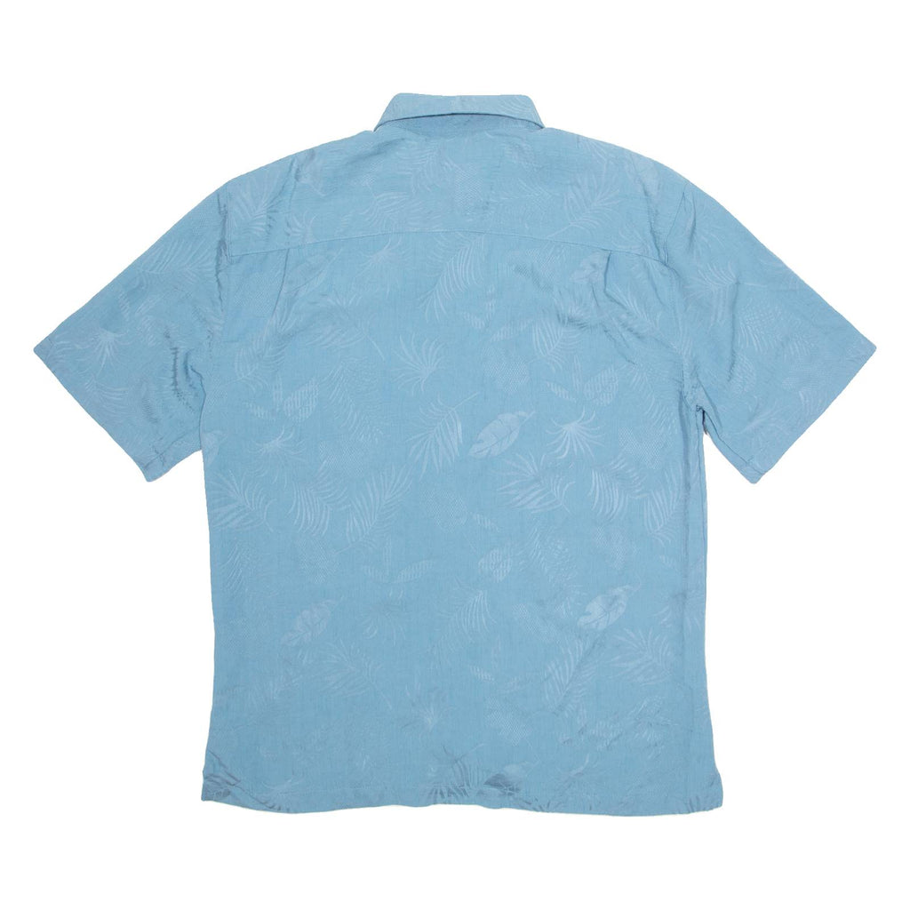 JOE HARLIN Mens Shirt Blue Crazy Pattern XL