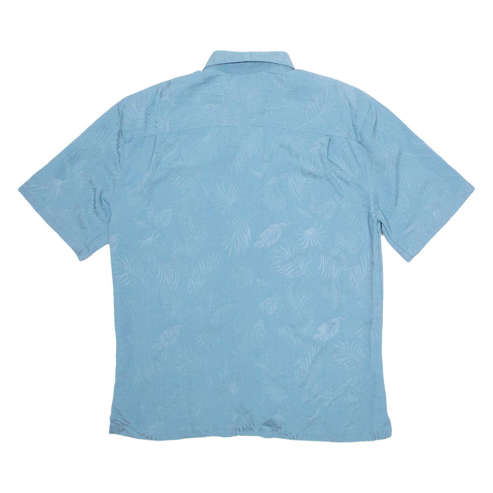 JOE HARLIN Mens Shirt Blue Crazy Pattern XL