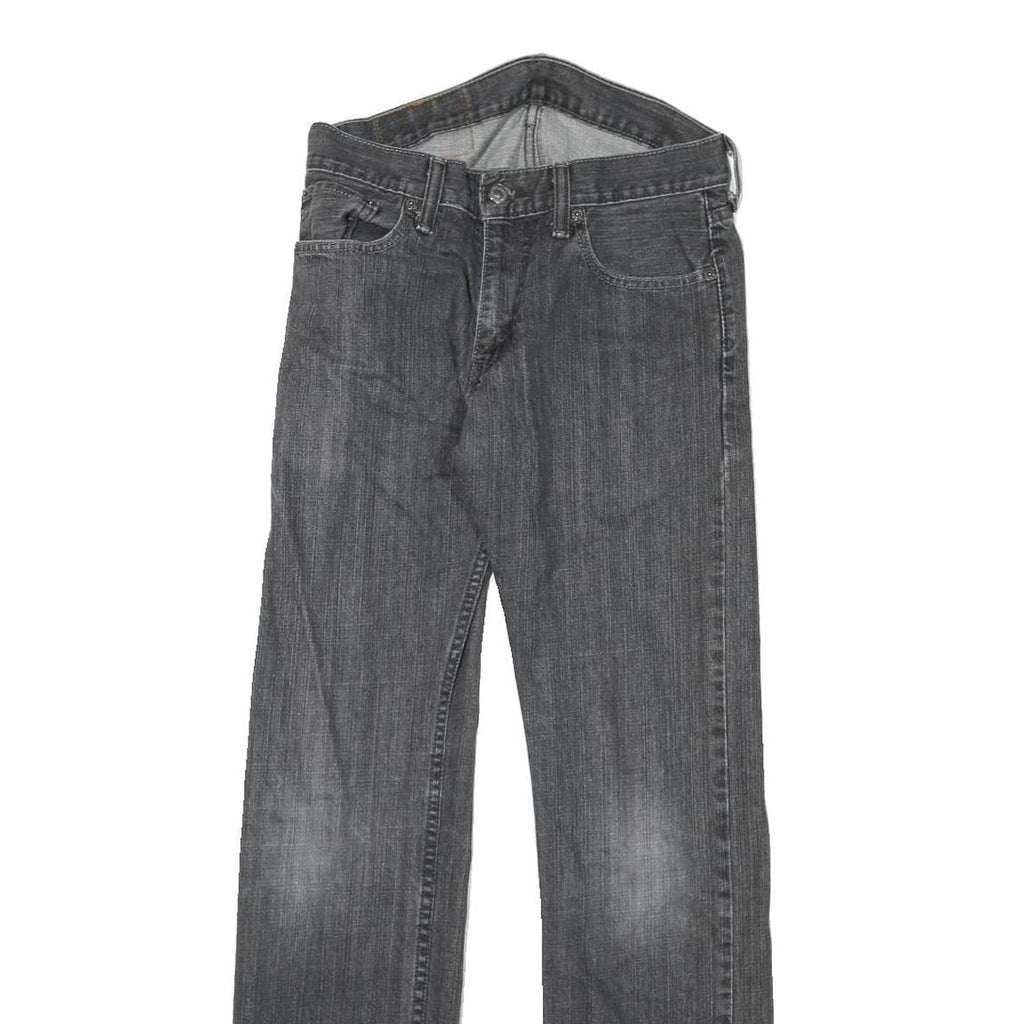 LEVI'S 514 Mens Jeans Black Slim Straight Denim Medium W29 L32 Classic Style