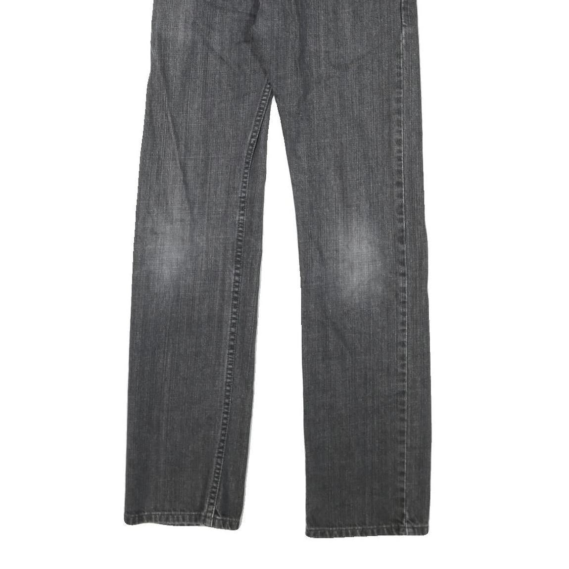 LEVI'S 514 Mens Jeans Black Slim Straight Denim Medium W29 L32 Classic Style