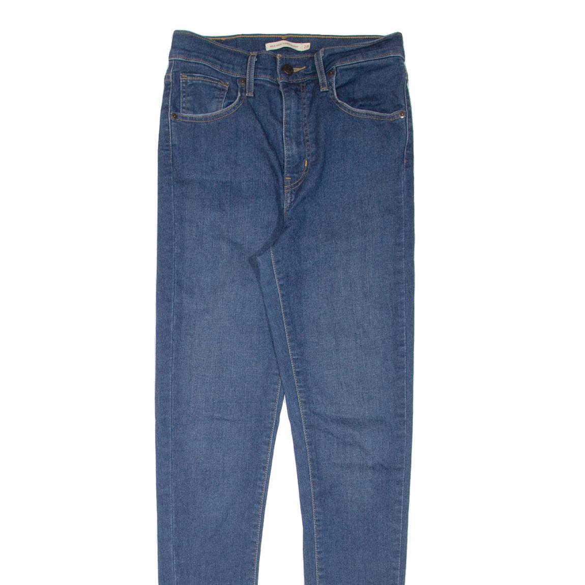 LEVI'S Mile High Womens Jeans Blue Slim Skinny W28 L32