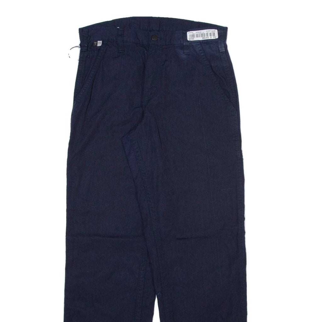 CARHARTT Mens Trousers Blue Regular Straight W30 L32