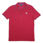 NORTH SAILS Mens Red Polo Shirt S Cotton Short Sleeve Basic Comfortable