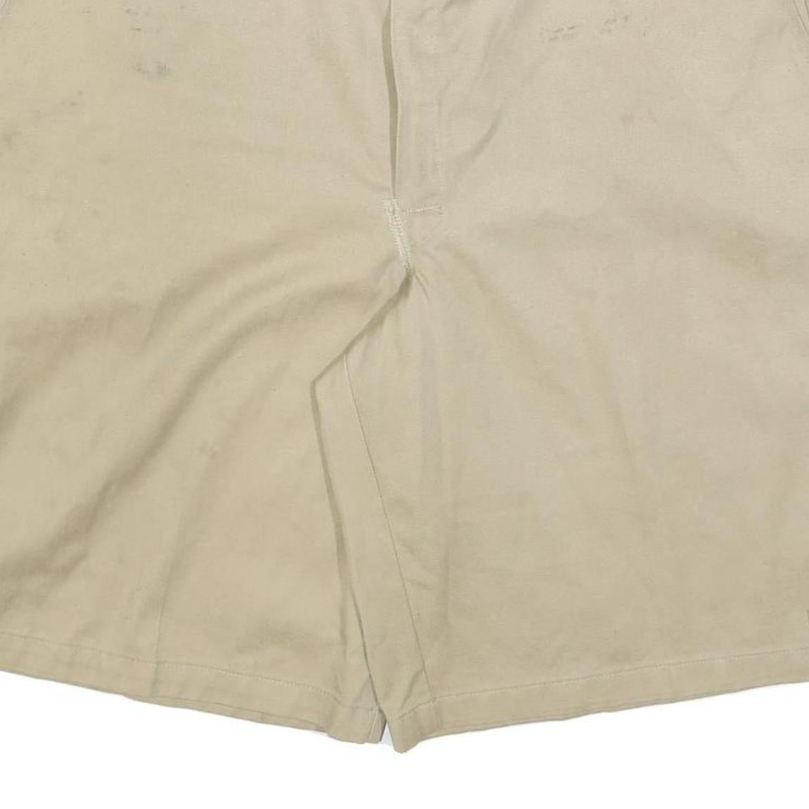 DICKIES Mens Shorts Beige Casual Plain XL W42 Workwear Cotton Blend