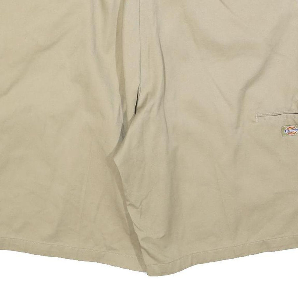 DICKIES Mens Shorts Beige Casual Plain XL W42 Workwear Cotton Blend