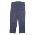 CARHARTT Mens Jeans Blue Relaxed Straight Cotton W36 L32 Workwear Durable