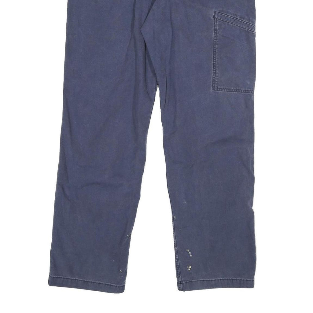 CARHARTT Mens Jeans Blue Relaxed Straight Cotton W36 L32 Workwear Durable