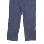 CARHARTT Mens Jeans Blue Relaxed Straight Cotton W36 L32 Workwear Durable